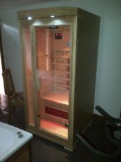 1 Person Far Infrared Sauna installed in Pietermaritzburg