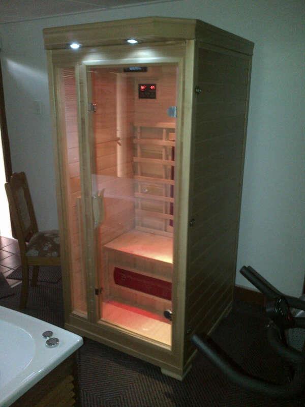 New 1 Person Far Infrared Sauna installed in Pietermaritzburg Kwa-Zulu Natal