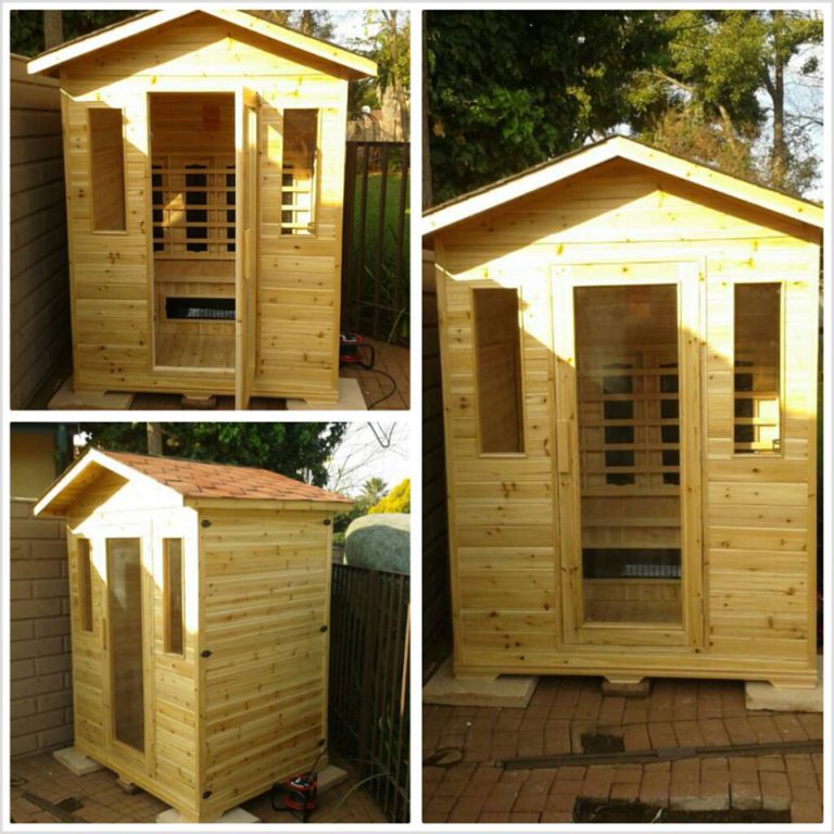 Outdoor Sauna installation- Gauteng Johannesburg