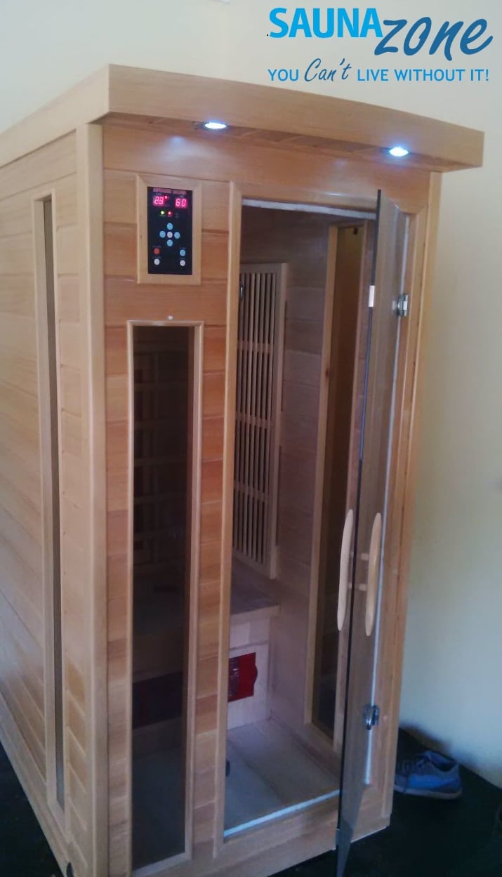 1 Person Far Infrared Sauna Installed